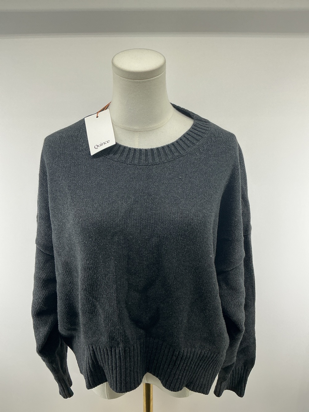 100% Organic Cotton Boyfriend Crew Sweater